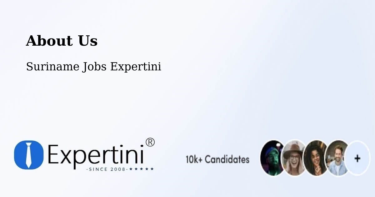 About Expertini Recruitment Platform  – Suriname - Suriname Jobs Expertini